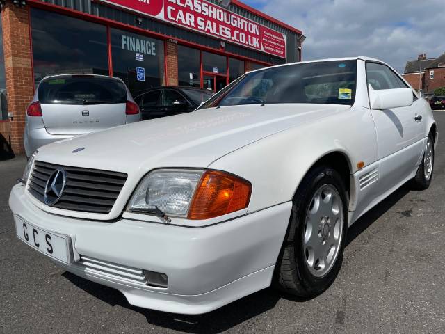 Mercedes-Benz SL Series 5.0 SL500 2dr Auto -OWNED BY US FOR LAST 15 YEARS- Convertible Petrol White
