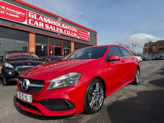 Mercedes-Benz A Class 1.6 A160 AMG Line 5dr -FULL SERVICE HISTORY- Hatchback Petrol Red