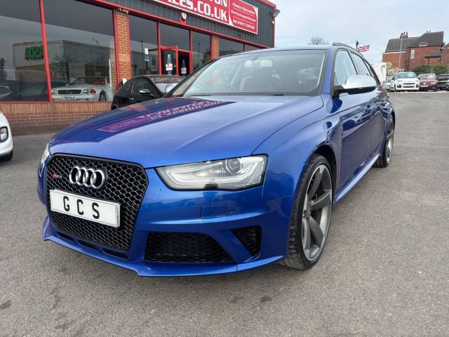 Audi RS4 Avant 4.2 FSI Quattro 5dr S Tronic -FULL SERVICE HISTORY- Estate Petrol Blue