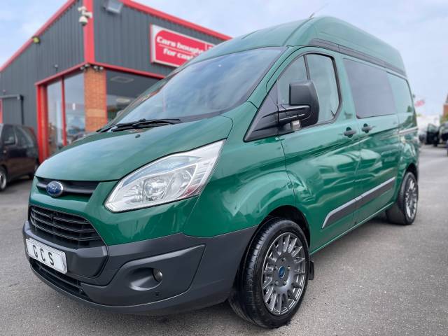 Ford Tourneo Custom 2.2 TDCi 125ps Low Roof Trend Van Commercial Diesel Green