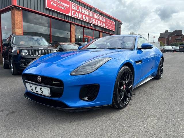 Jaguar F-Type 2.0 R-Dynamic 2dr Auto -FSH- Coupe Petrol Blue