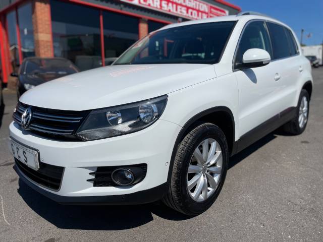 Volkswagen Tiguan 2.0 TDi BlueMotion Tech Match 5dr -1 OWNER + FSH- Estate Diesel White
