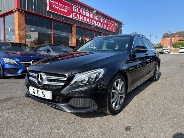 Mercedes-Benz C Class 2.1 C220d Sport Premium Plus 5dr 9G-Tronic Estate Diesel Black