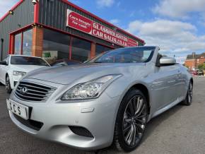 2012 (62) Infiniti G37 at Glasshoughton Car Sales Castleford