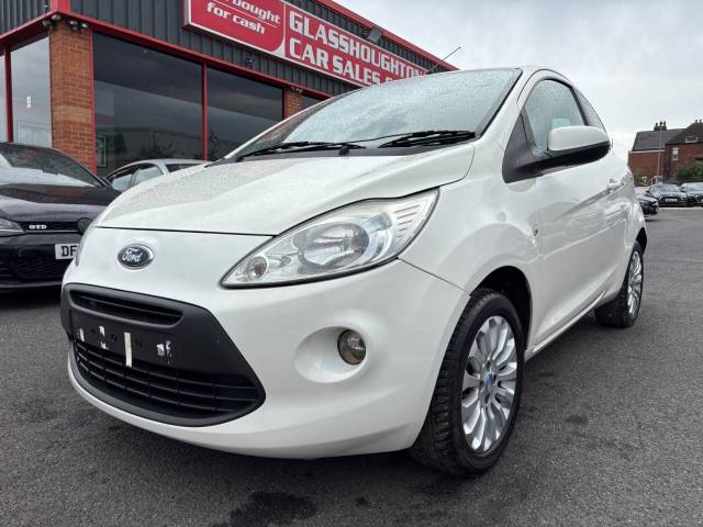 Ford Ka 1.2 Zetec 3dr - MOT SEPTEMBER 2026 - FSH - T-BELT KIT REPLACED - Hatchback Petrol White