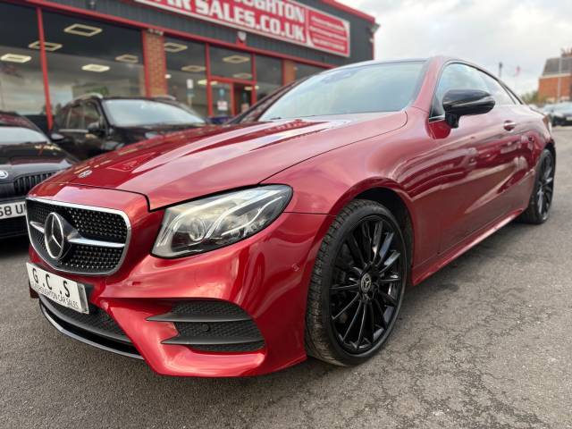 Mercedes-Benz E Class 3.0 E400 4Matic AMG Line Premium Plus 2dr 9G-Tronic - 1 FORMER KEEPER - FSH - Coupe Petrol Red