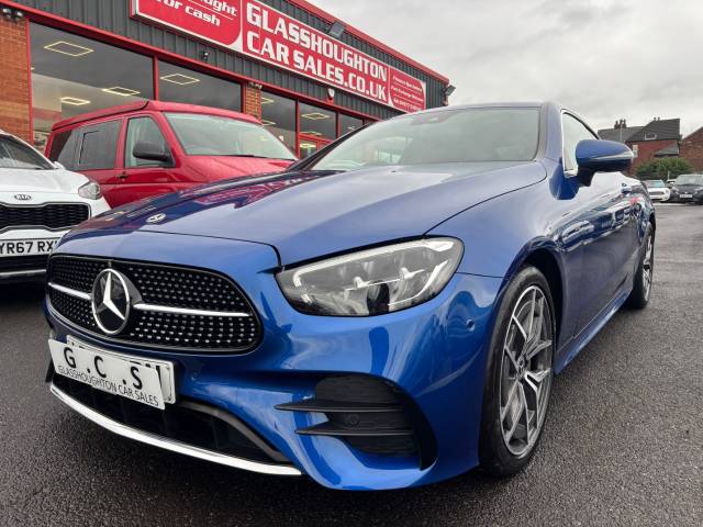 Mercedes-Benz E Class 2.0 E220d AMG Line Premium 2dr 9G-Tronic - 1 OWNER - FSH - Coupe Diesel Blue