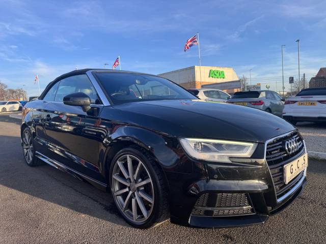 2017 Audi A3 Cabriolet 2.0 TFSI Quattro S Line 2dr S Tronic