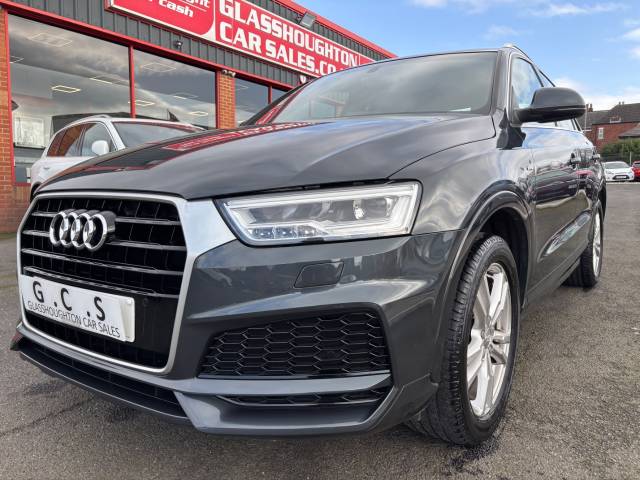 Audi Q3 1.4T FSI S Line Edition 5dr - 1 OWNER - FSH - Estate Petrol Grey