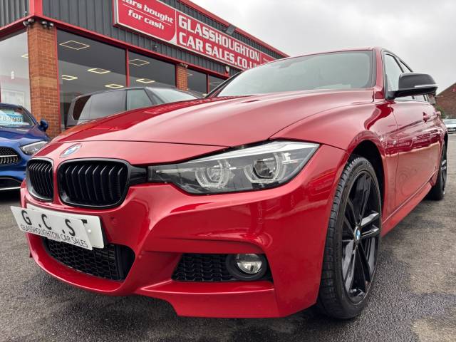 BMW 3 Series 3.0 335d xDrive M Sport Shadow Edition 4dr Step Auto - FSH - Saloon Diesel Red