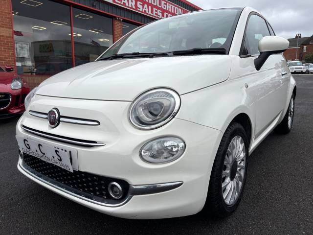 Fiat 500 1.2 Lounge 3dr Hatchback Petrol White