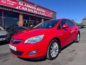 2012 (12) Vauxhall Astra at Glasshoughton Car Sales Castleford