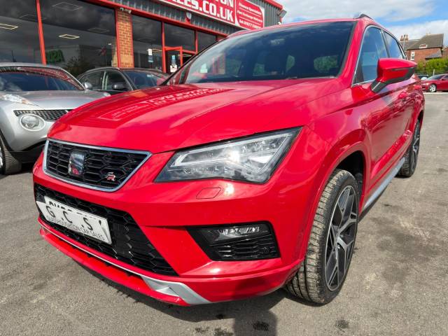 SEAT Ateca 2.0 TDI FR Sport [EZ] 5dr DSG Hatchback Diesel Red