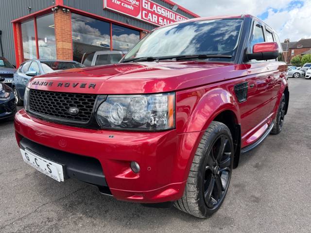 Land Rover Range Rover Sport 3.0 SDV6 HSE Black Edition 5dr Auto Estate Diesel Red