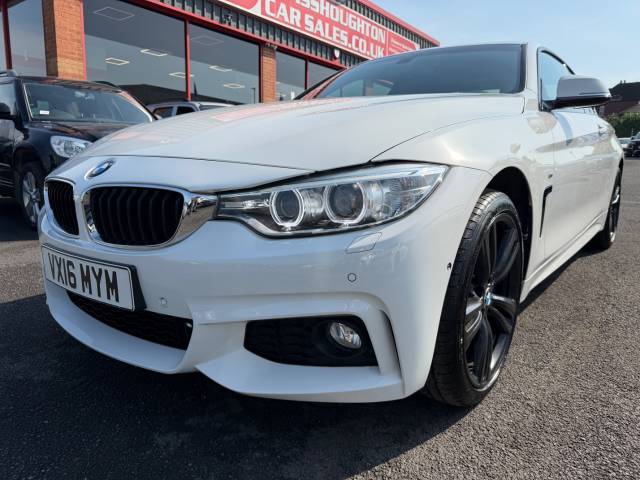 BMW 4 Series 3.0 435d xDrive M Sport 2dr Auto [Professional Media] - SUNROOF - Coupe Diesel White