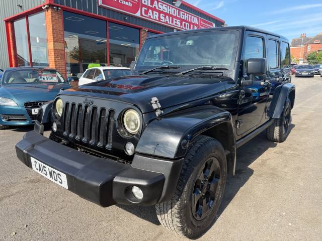 Jeep Wrangler 2.8 CRD Black Edition 4dr Auto Convertible Diesel Black