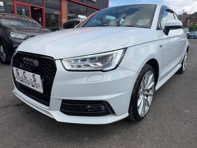 Audi A1 1.6 TDI S Line 3dr Hatchback Diesel White