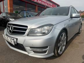 2014 (14) Mercedes-Benz C Class at Glasshoughton Car Sales Castleford