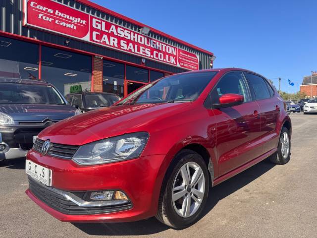 Volkswagen Polo 1.2 TSI Match 5dr DSG -FULL SERVICE HISTORY- Hatchback Petrol Red