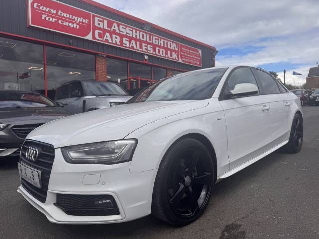 Audi A4 2.0 TDI 177 Quattro Black Edition 4dr - TB KIT + WATER PUMP - Saloon Diesel White