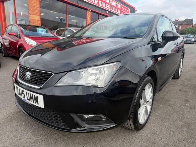SEAT Ibiza 1.4 Toca 3dr - FSH - Hatchback Petrol Black