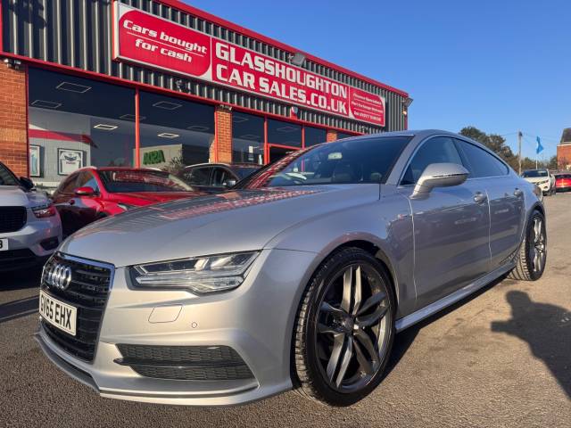 Audi A7 3.0 TDI Quattro 272 S Line 5dr S Tronic Hatchback Diesel Silver